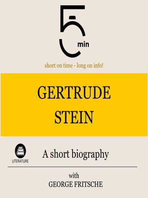 cover image of Gertrude Stein